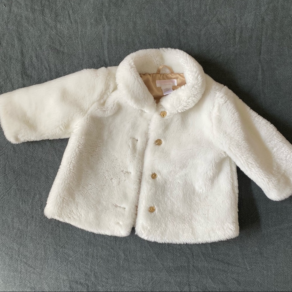 Janie & Jack | Faux Fur Jacket